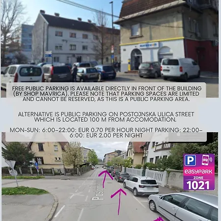 Konukevi Marta & Ljubljana